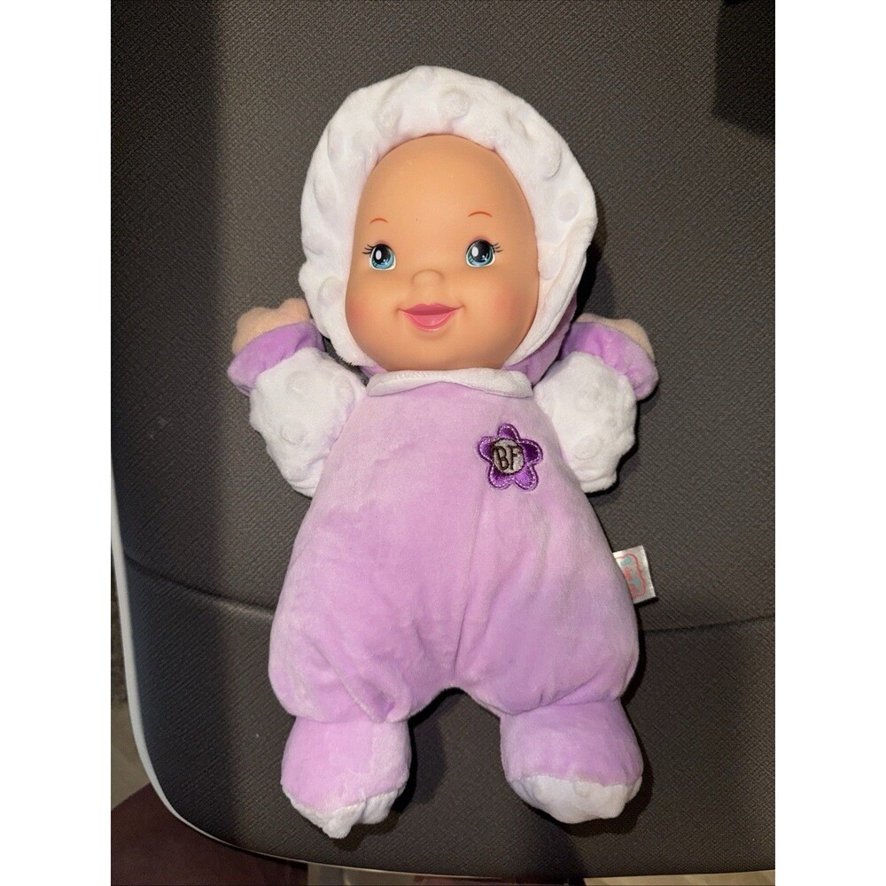 Goldberger Baby's First Minky So Soft Washable 12" Doll Purple Lavender Plush